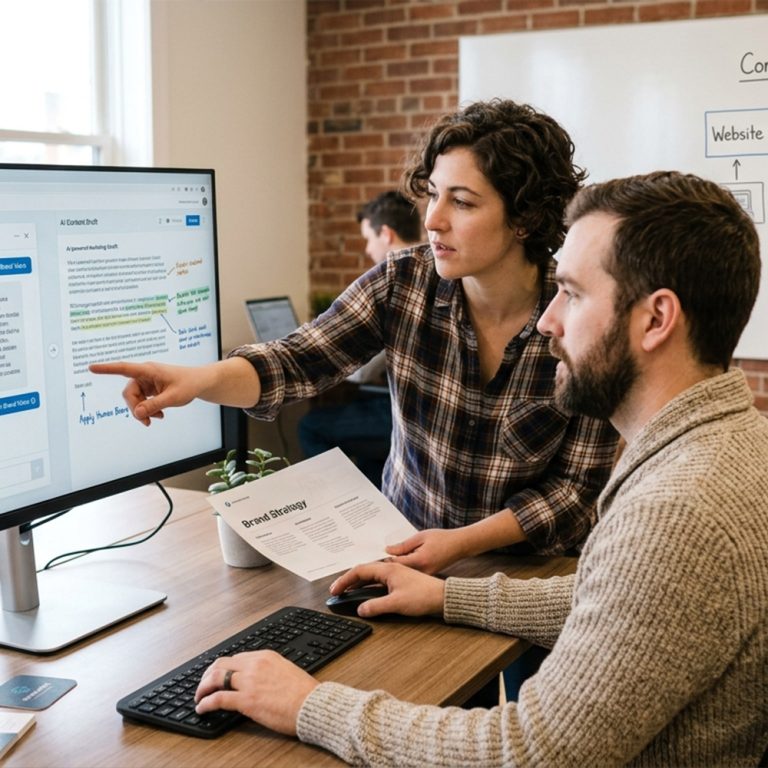 How Businesses Can Blend AI Tools With Human Support for Better Marketing